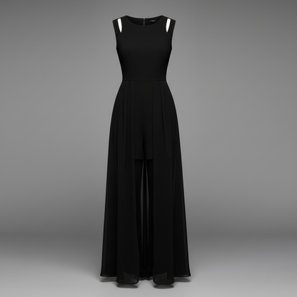 Sleeveless Wide Leg Jumpsuit | Women's Jumpsuit Summer Fashion