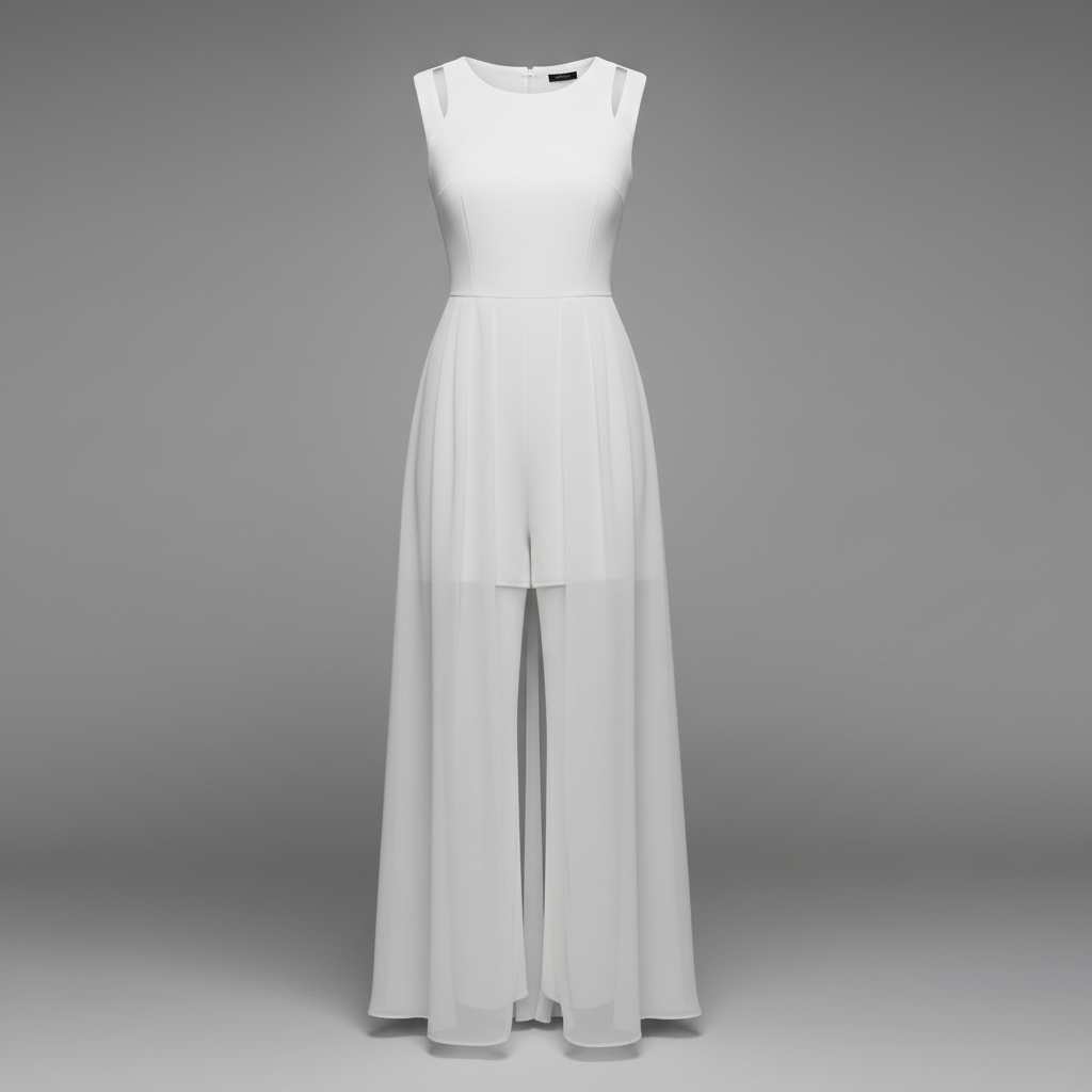 Sleeveless Wide Leg Jumpsuit | Women's Jumpsuit Summer Fashion