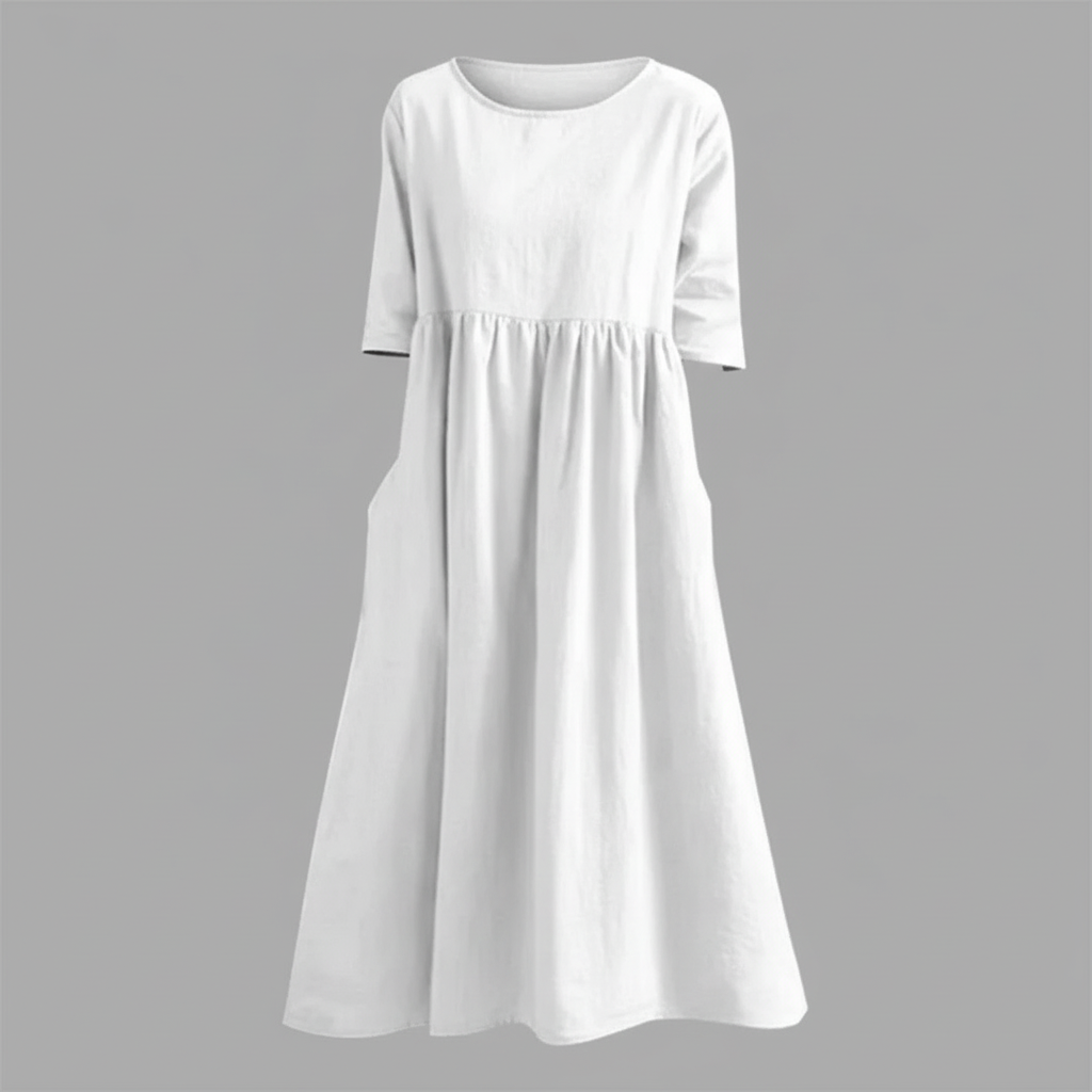 Loose Fit Summer Dress | Midi Dress for Women