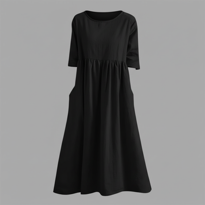 Loose Fit Summer Dress | Midi Dress for Women