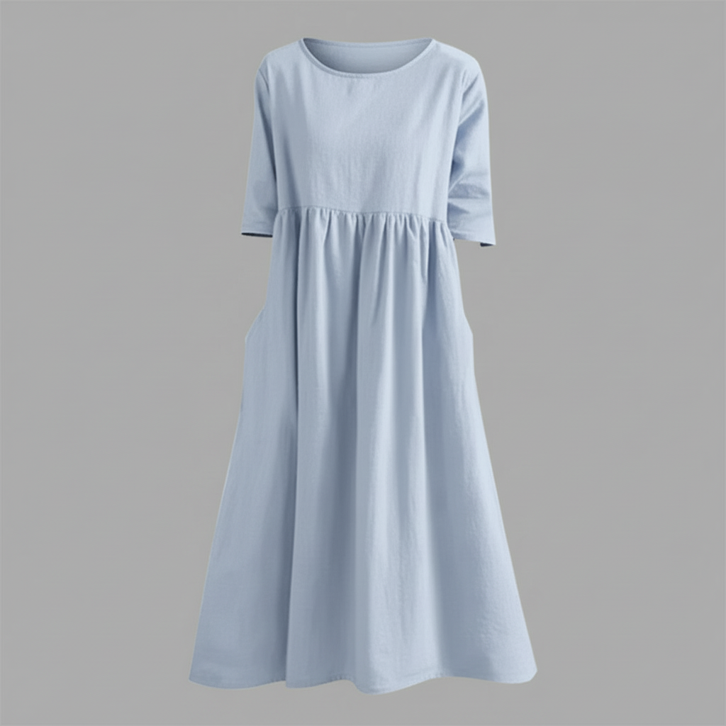Loose Fit Summer Dress | Midi Dress for Women