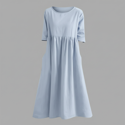 Loose Fit Summer Dress | Midi Dress for Women