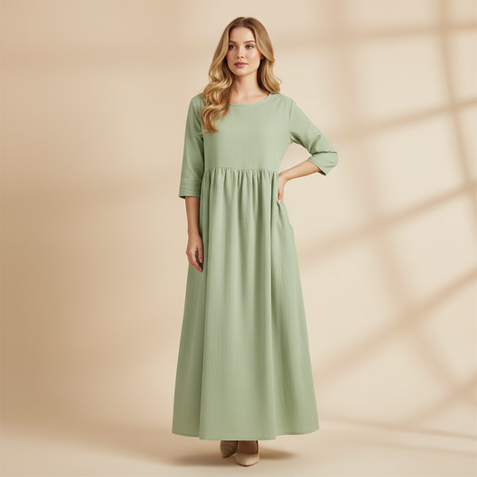 Loose Fit Summer Dress | Midi Dress for Women
