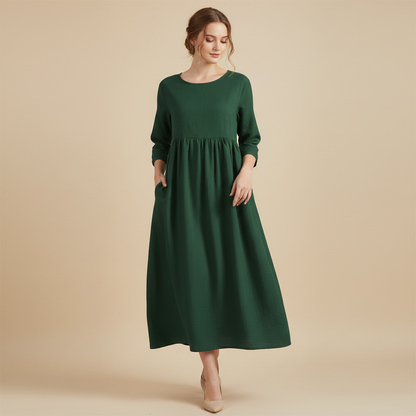 Loose Fit Summer Dress | Midi Dress for Women