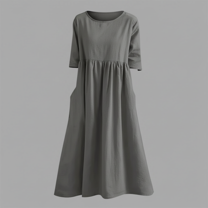 Loose Fit Summer Dress | Midi Dress for Women