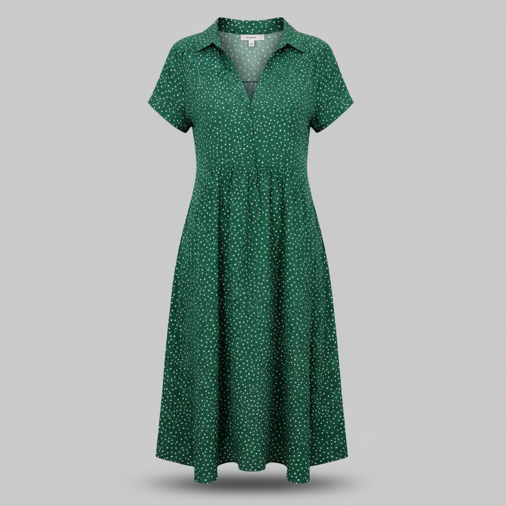 Women's Midi Shirt Dress | Summer Casual Dresses