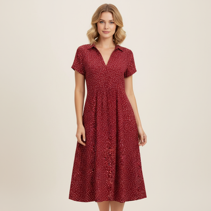 Women's Midi Shirt Dress | Summer Casual Dresses