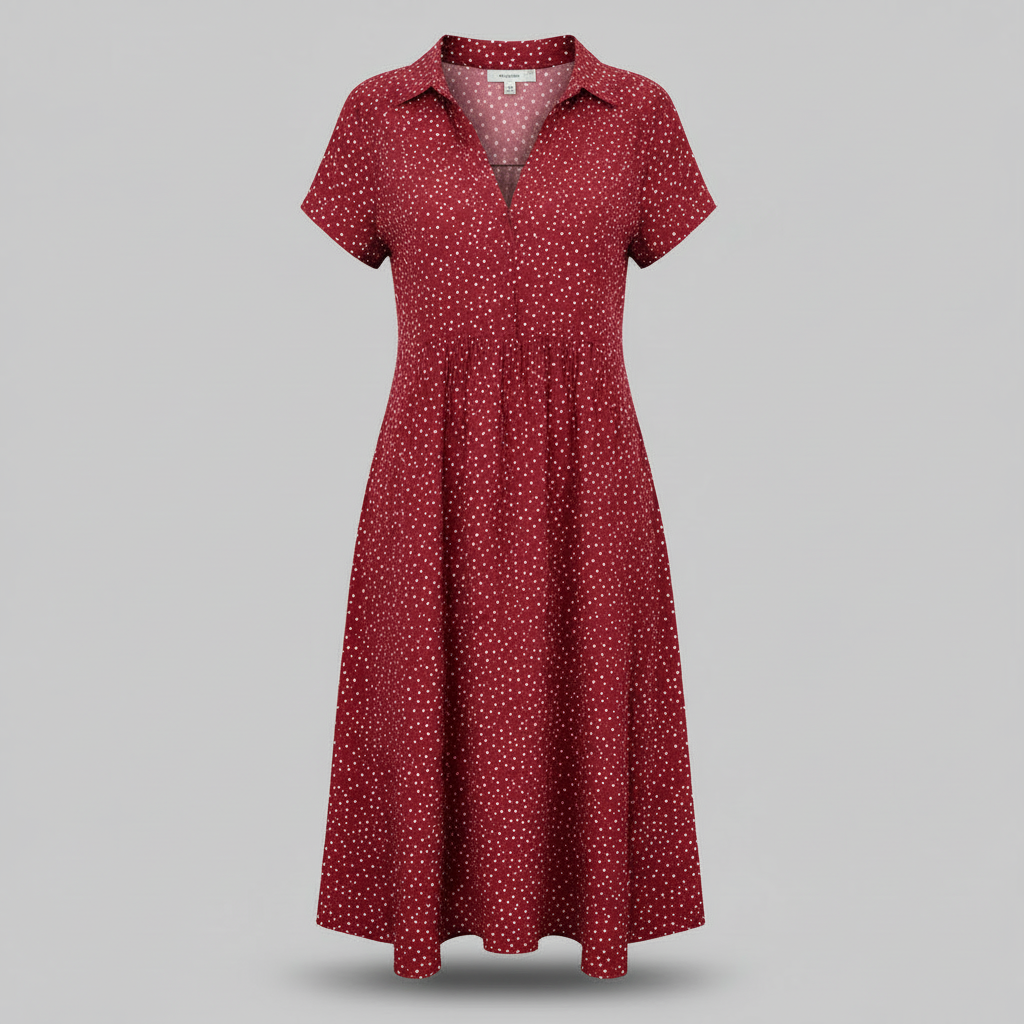 Women's Midi Shirt Dress | Summer Casual Dresses