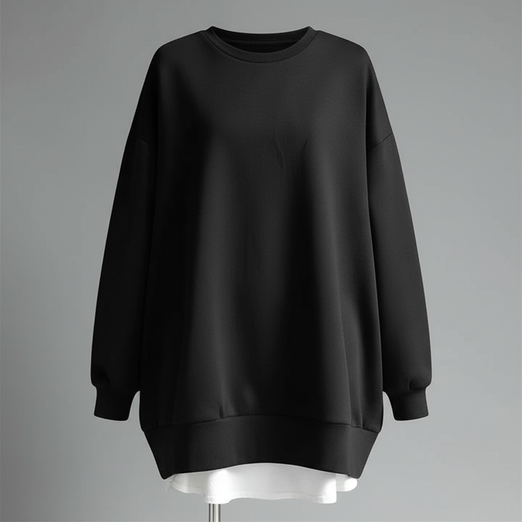 Women's Oversized Crew Neck Sweatshirt | Casual Sweatshirt