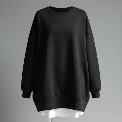 Women's Oversized Crew Neck Sweatshirt | Casual Sweatshirt